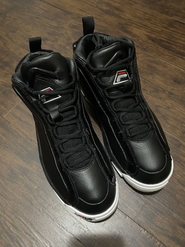 Fila Grant Hill 2 Basketball Shoes Black White Men’s Size 11