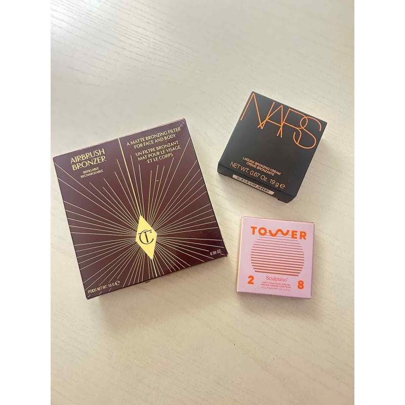 Charlotte Tilbury Nars Tower 28 Contour Bronzer Makeup Bundle NEW Sephora Unused
