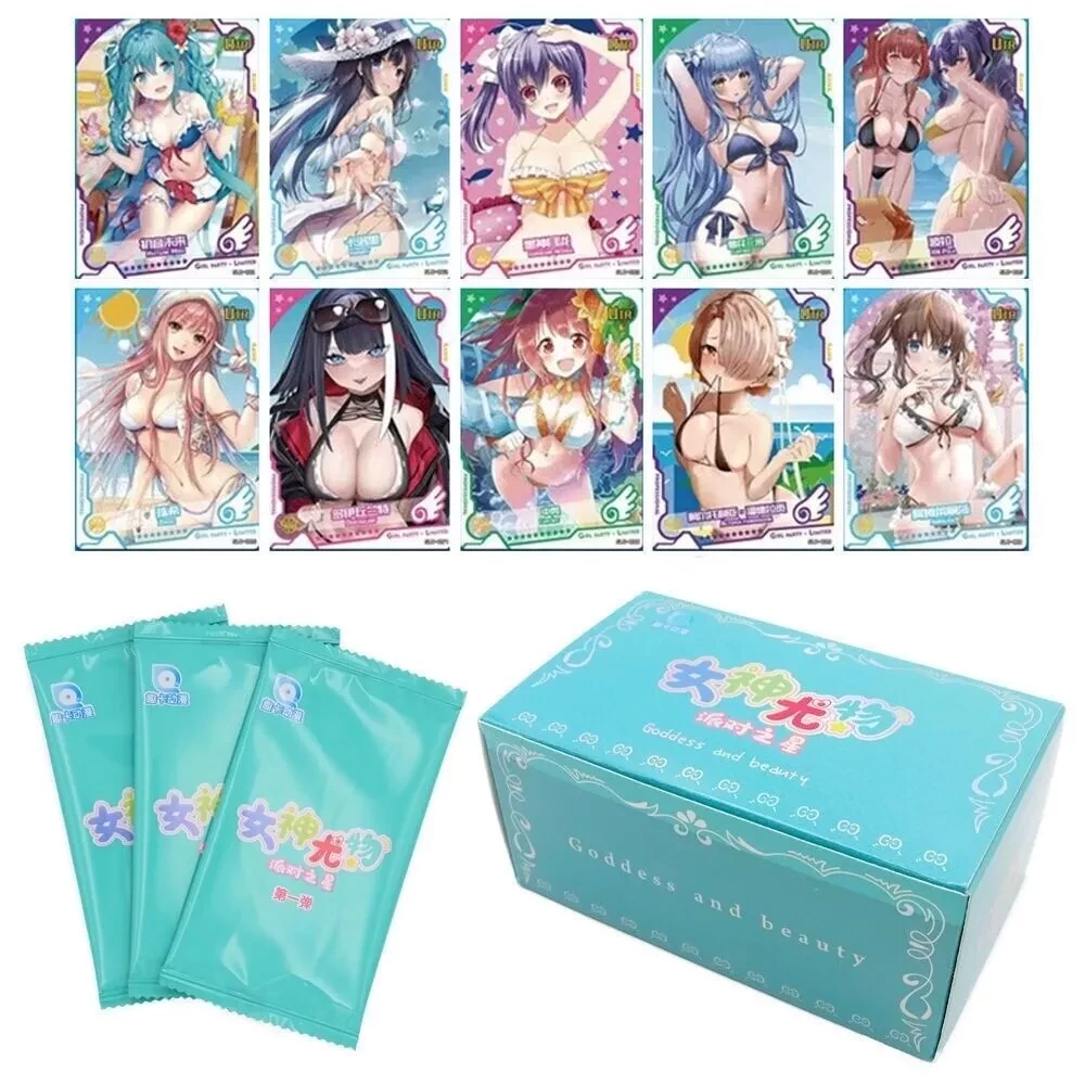 Goddess Story Girl Party Goddess and Beauty Anime Premium Waifu TCG Booster Box