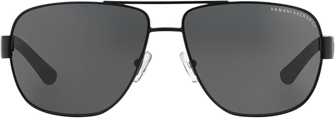 Armani Exchange Men's Ax2012s Rectangular Sunglasses